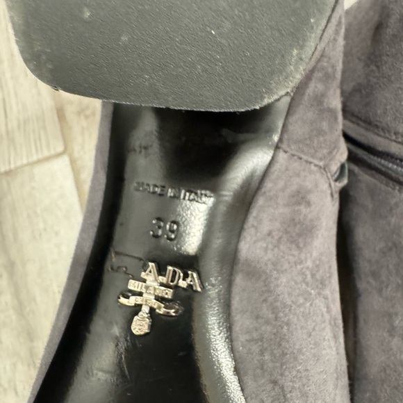 Prada Milano Dal 1913 Nebbia gray Boots - Picture 5 of 15